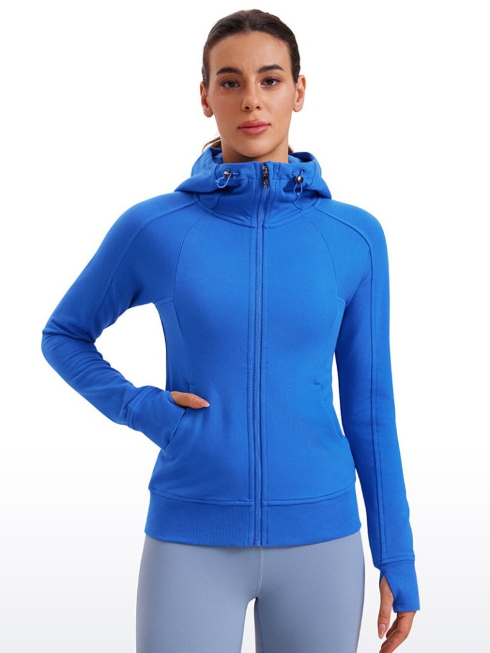 Amenity Full Zip ThumbHole Hoodie